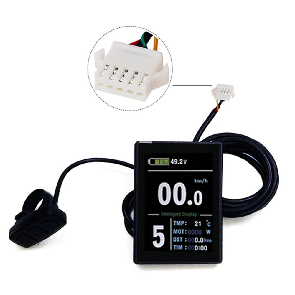 Electric Bicycle Color Display LCD8S TFT Colour Display For KT Series Controller NCB Conversion Kit E-Bike Accessories 24V-48V
Electric Bicycle Color Display LCD8S TFT Colour Display For KT Series Controller NCB Conversion Kit E-Bike Accessories 24V-48V