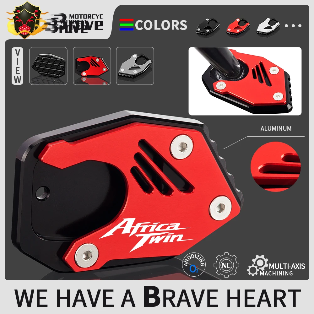XRV750 For Honda XRV750 Africa Twin XRV 750 2022 2023 Motorcycle CNC Support Extension Plate Kickstand Side Stand Pad
XRV750 For Honda XRV750 Africa Twin XRV 750 2022 2023 Motorcycle CNC Support Extension Plate Kickstand Side Stand Pad