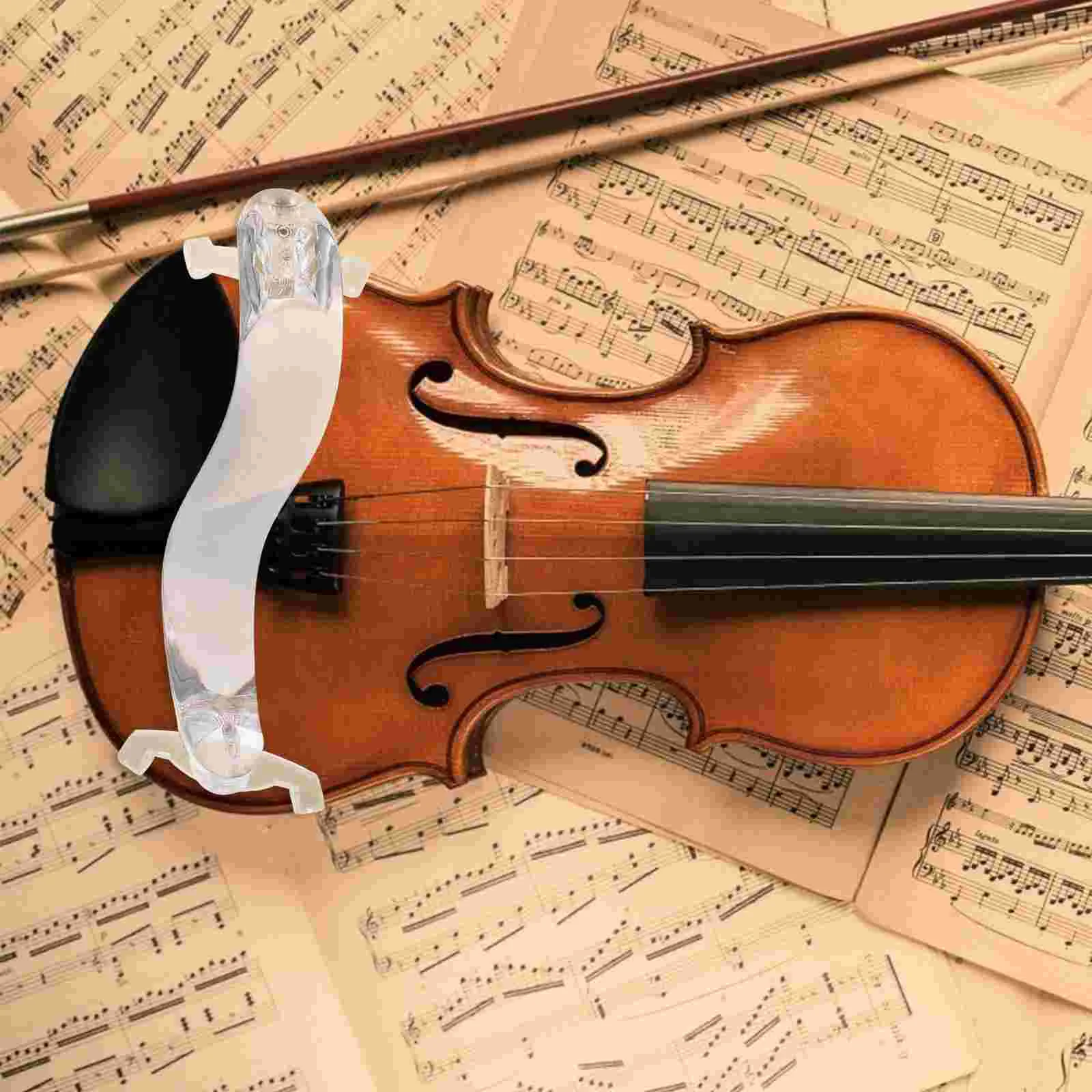 Bass Stand Violin Shoulder Rest Portable Acrylic Support Piano Instrument Protection Viola Handmade Pad White Simple
Bass Stand Violin Shoulder Rest Portable Acrylic Support Piano Instrument Protection Viola Handmade Pad White Simple