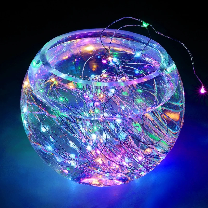 Fairy Led Strings Garland Lights Copper Wire 1M 2M 3M 5M Battery Lighting Garland for Bedroom Wedding Christmas Party Decoration
Fairy Led Strings Garland Lights Copper Wire 1M 2M 3M 5M Battery Lighting Garland for Bedroom Wedding Christmas Party Decoration