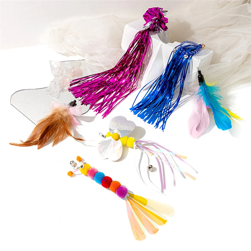 1PC Cat Teaser Wand Refill Funny Butterfly Kitten Teaser Stick Replacement Refill Attachment Plush Tassel Cat Toys Pet Supplies
1PC Cat Teaser Wand Refill Funny Butterfly Kitten Teaser Stick Replacement Refill Attachment Plush Tassel Cat Toys Pet Supplies