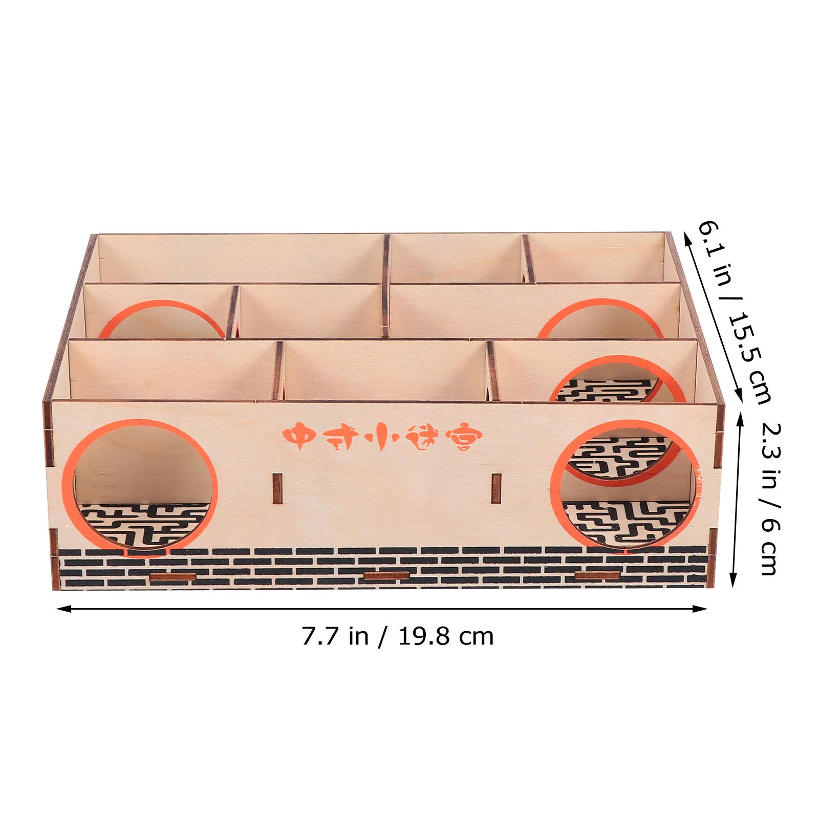 Wooden Toys, Wooden Hamster Maze Small Tunnel Activity House for Mice Guinea Dwarf Hamster 20 8X19 8X6CM
Wooden Toys, Wooden Hamster Maze Small Tunnel Activity House for Mice Guinea Dwarf Hamster 20 8X19 8X6CM