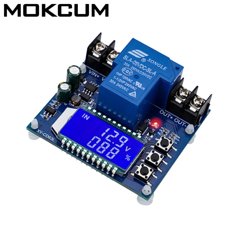 Low Voltage Cut Off Switch DC 6-60V Battery Protection Over-Discharge Undervoltage Controller LCD Display 0-999s Delay Switch
Low Voltage Cut Off Switch DC 6-60V Battery Protection Over-Discharge Undervoltage Controller LCD Display 0-999s Delay Switch