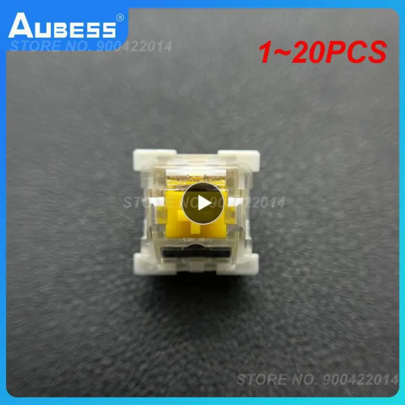 1 ~ 20 шт. переключатель Outemu, механический переключатель клавиатуры, 3 контакта, кличные линейные тактильные бесшумные переключатели, RGB светодиодный SMD Gaming, совместимый с
1 ~ 20 шт. переключатель Outemu, механический переключатель клавиатуры, 3 контакта, кличные линейные тактильные бесшумные переключатели, RGB светодиодный SMD Gaming, совместимый с