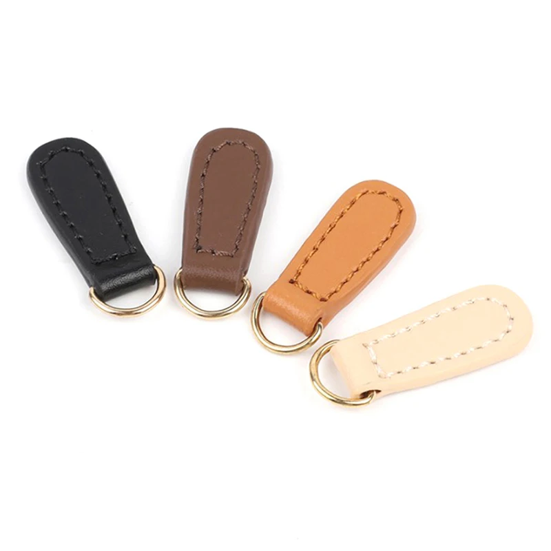2Pc Genuine Leather Zipper Tag Zip Head Fixer Zip Sliders Diy Sewing Clothing Backpack Bag Accessories Repair Zipper Pull Puller
2Pc Genuine Leather Zipper Tag Zip Head Fixer Zip Sliders Diy Sewing Clothing Backpack Bag Accessories Repair Zipper Pull Puller