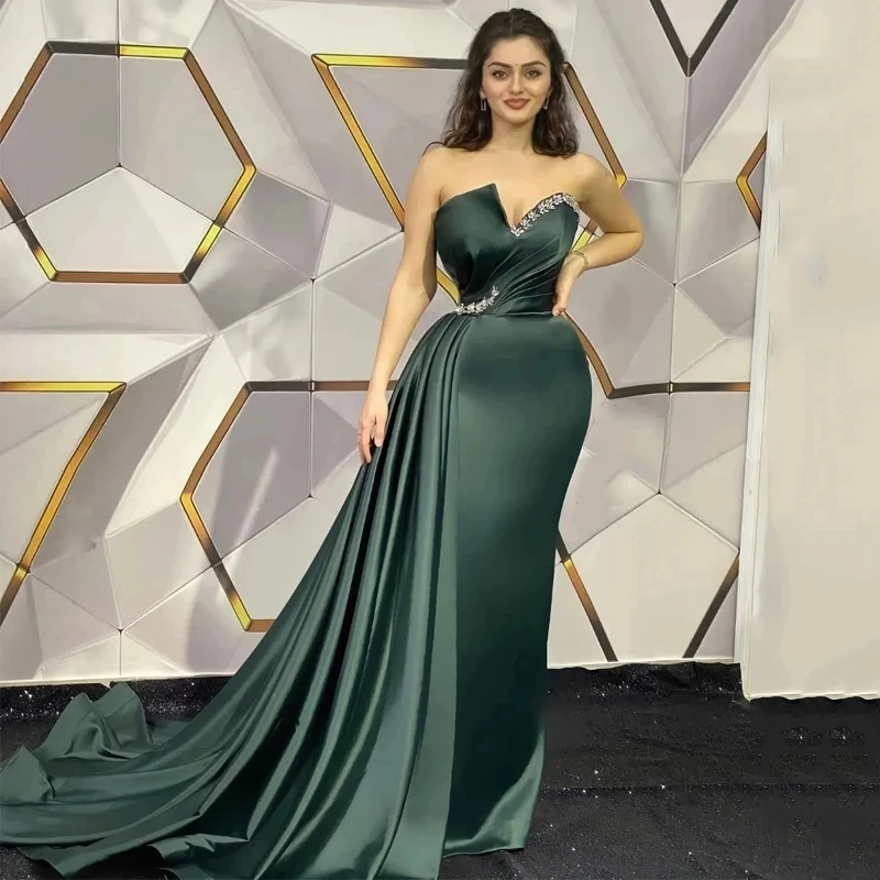 ANGELSBRIDEP Mermaid V-Neck Evening Party Dress Vestidos De Festa Sexy V-Neck Tiered Solf Satin Formal Princess Prom Gowns
ANGELSBRIDEP Mermaid V-Neck Evening Party Dress Vestidos De Festa Sexy V-Neck Tiered Solf Satin Formal Princess Prom Gowns