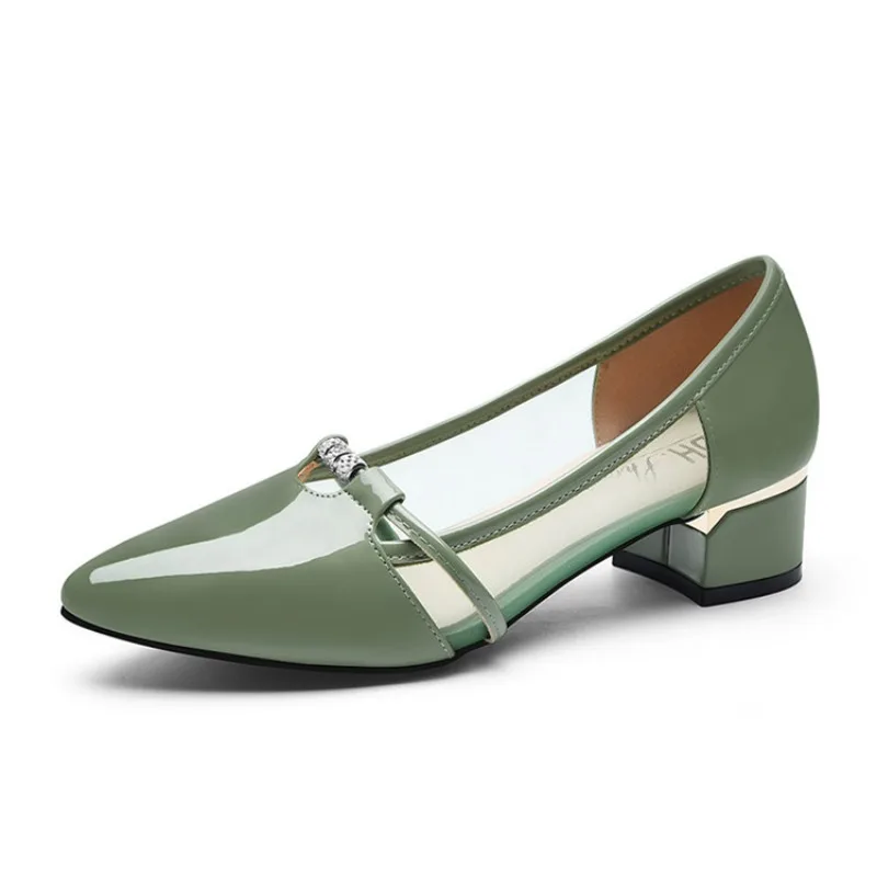 New Women Heels Women Cute Sweet High Quality Green Slip on Heel Pumps for Party Ladies Casual Comfort Shoes
New Women Heels Women Cute Sweet High Quality Green Slip on Heel Pumps for Party Ladies Casual Comfort Shoes