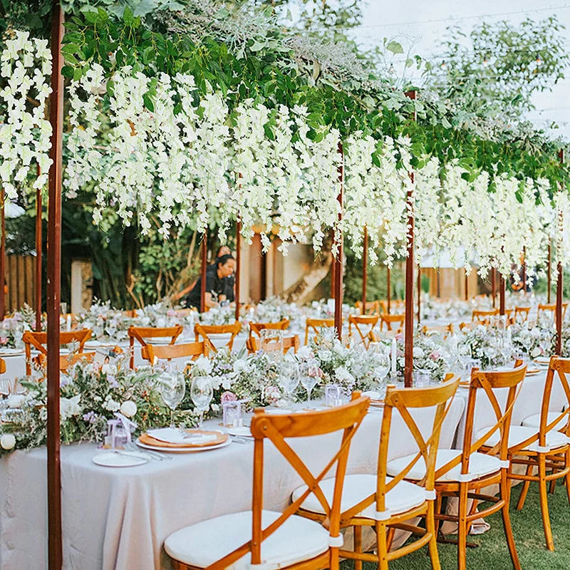 Wisteria Flower Wedding Simulation Flower Decoration Artificial Hanging Garland Flower Outdoor Garden Decoration
Wisteria Flower Wedding Simulation Flower Decoration Artificial Hanging Garland Flower Outdoor Garden Decoration