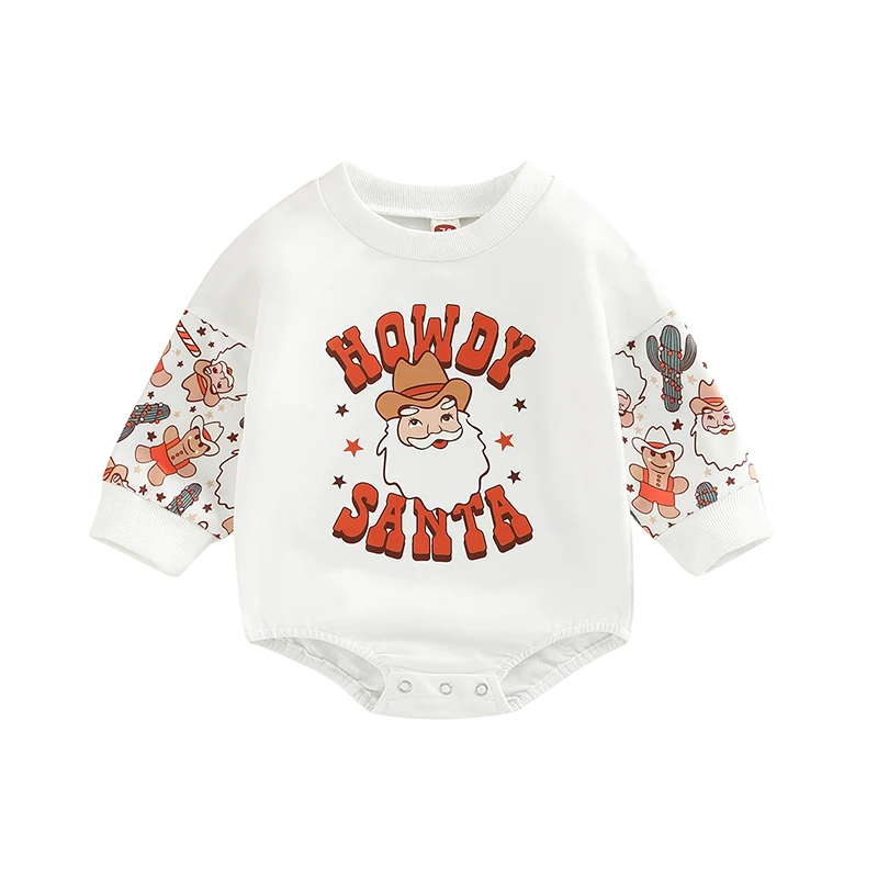 Baby Boy Girl Christmas Romper 0-24Month Infant Long Sleeve Letter Santa Claus Print Patchwork Playsuit Autumn Casual Bodysuits
Baby Boy Girl Christmas Romper 0-24Month Infant Long Sleeve Letter Santa Claus Print Patchwork Playsuit Autumn Casual Bodysuits