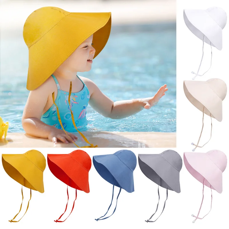 Baby Big Brim Sun Hat Summer Spring Kids Bucket Hat for Girls Boys Cotton Linen Children Cap Beach Travel Kids Hats Caps
Baby Big Brim Sun Hat Summer Spring Kids Bucket Hat for Girls Boys Cotton Linen Children Cap Beach Travel Kids Hats Caps