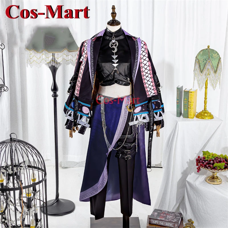 Cos-Mart Game Nu: Carniva Quincy Косплей Костюм Chasing A Distant Promise Модная униформа Активная