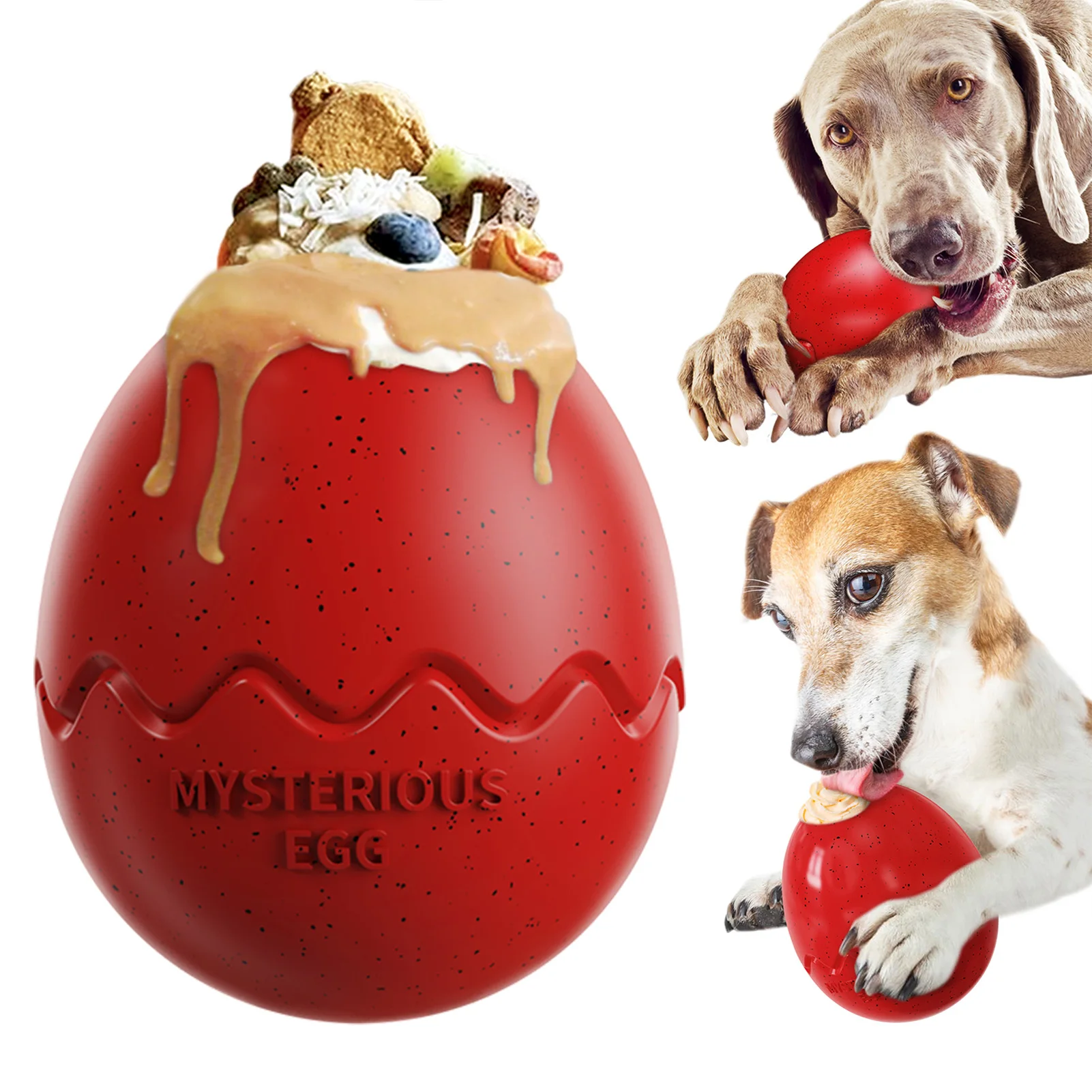 Pet Dog Slow Feeding Puzzle Balls Creative Egg Shape Treat Dispensing Toys for Pet Dogs Feeding Accessories
Pet Dog Slow Feeding Puzzle Balls Creative Egg Shape Treat Dispensing Toys for Pet Dogs Feeding Accessories