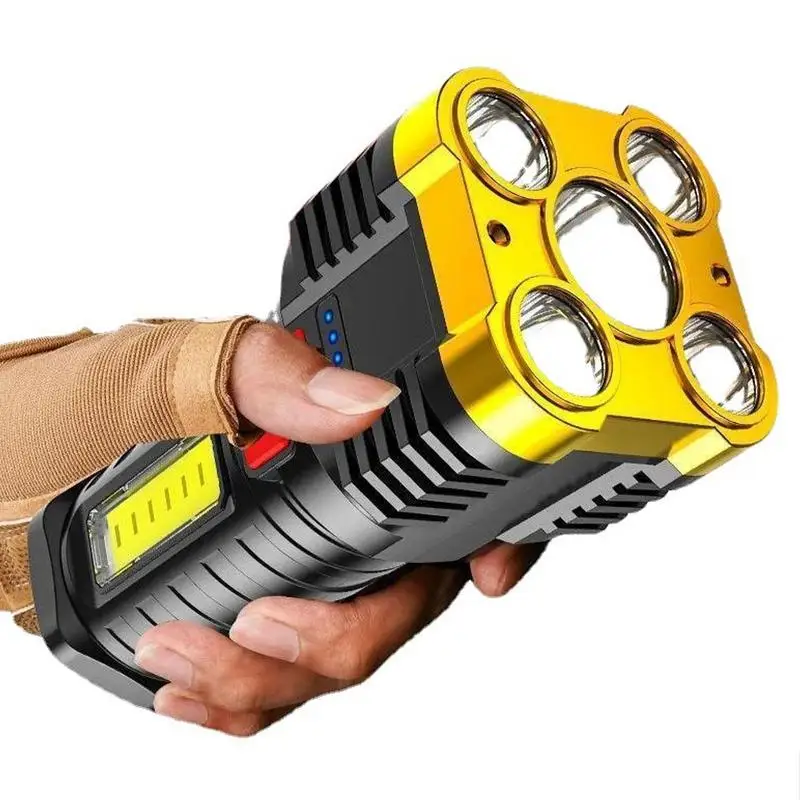 High Power LED Flashlights USB Recharge Flash Light Waterproof Powerful Flashlight Outdoor Camping Lantern Long Shot Torch
High Power LED Flashlights USB Recharge Flash Light Waterproof Powerful Flashlight Outdoor Camping Lantern Long Shot Torch