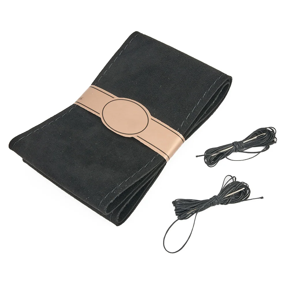 1x DIY Suede Hand Sewing Car Steering Wheel Cover Fits For 37-38 CM Steering-wheel Anti-slip And Wear-resistant Interior Part
1x DIY Suede Hand Sewing Car Steering Wheel Cover Fits For 37-38 CM Steering-wheel Anti-slip And Wear-resistant Interior Part