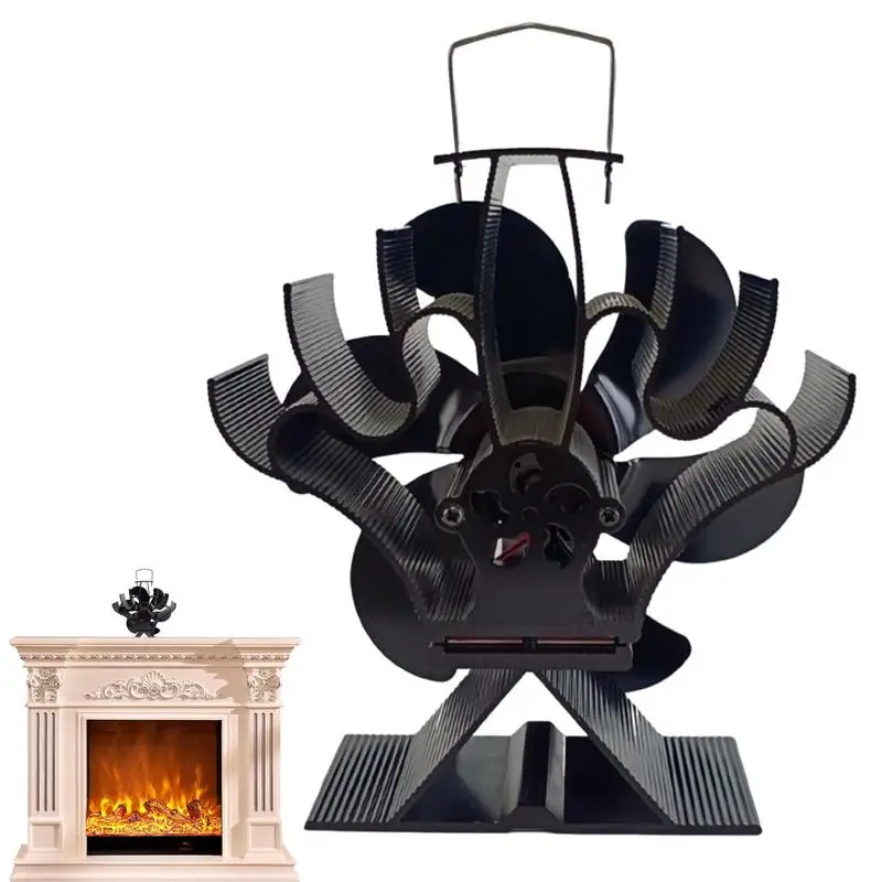 Wood Stove Fan Heat Powered Fireplace Fan For Warm Air Air Circulating Accessories For Wood Burning Stove Pellet Stove Heater
Wood Stove Fan Heat Powered Fireplace Fan For Warm Air Air Circulating Accessories For Wood Burning Stove Pellet Stove Heater