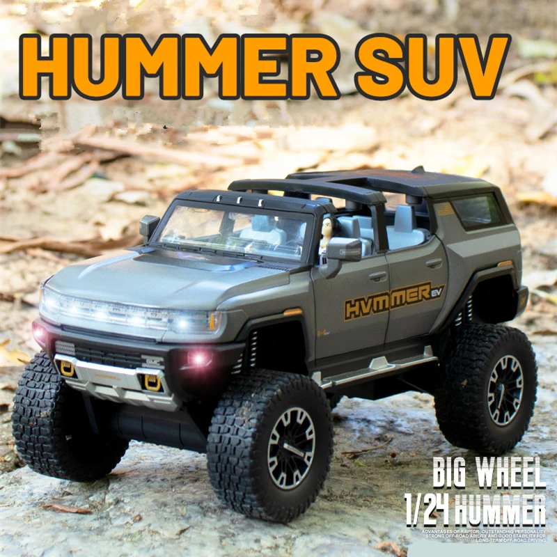 1:24 HUMMER EV Big Wheel Новая модель автомобиля из сплава энергии Литые металлические модифицированные внедорожники модель автомобиля имитация дет...
1:24 HUMMER EV Big Wheel Новая модель автомобиля из сплава энергии Литые металлические модифицированные внедорожники модель автомобиля имитация дет...