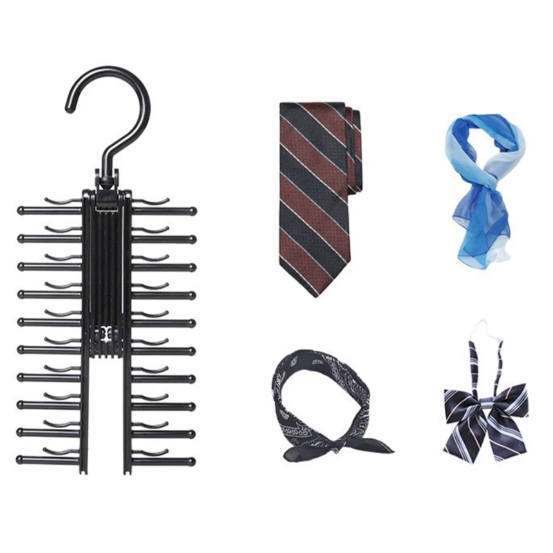 Adjustable 360 ° Rotating 20 Bow Tie Storage Rack Household Tie Shelf Belt Silk Scarf Organizer Hangers
Adjustable 360 ° Rotating 20 Bow Tie Storage Rack Household Tie Shelf Belt Silk Scarf Organizer Hangers