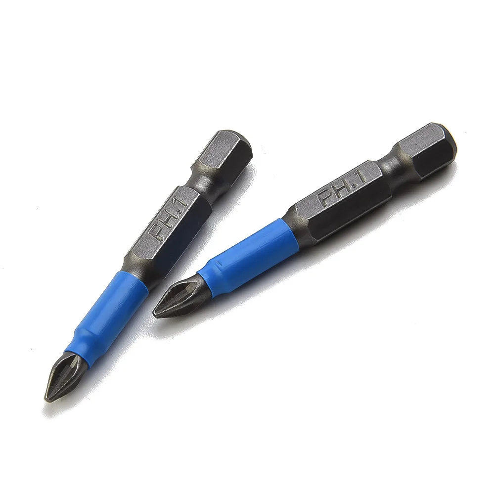 Durable Useful Screwdriver Bits 10pcs 50mm Alloy Steel Equipment Magnetic Non Slip Nutdrivers PH1/PH2/PH3/PZ1/PZ2/PZ3
Durable Useful Screwdriver Bits 10pcs 50mm Alloy Steel Equipment Magnetic Non Slip Nutdrivers PH1/PH2/PH3/PZ1/PZ2/PZ3