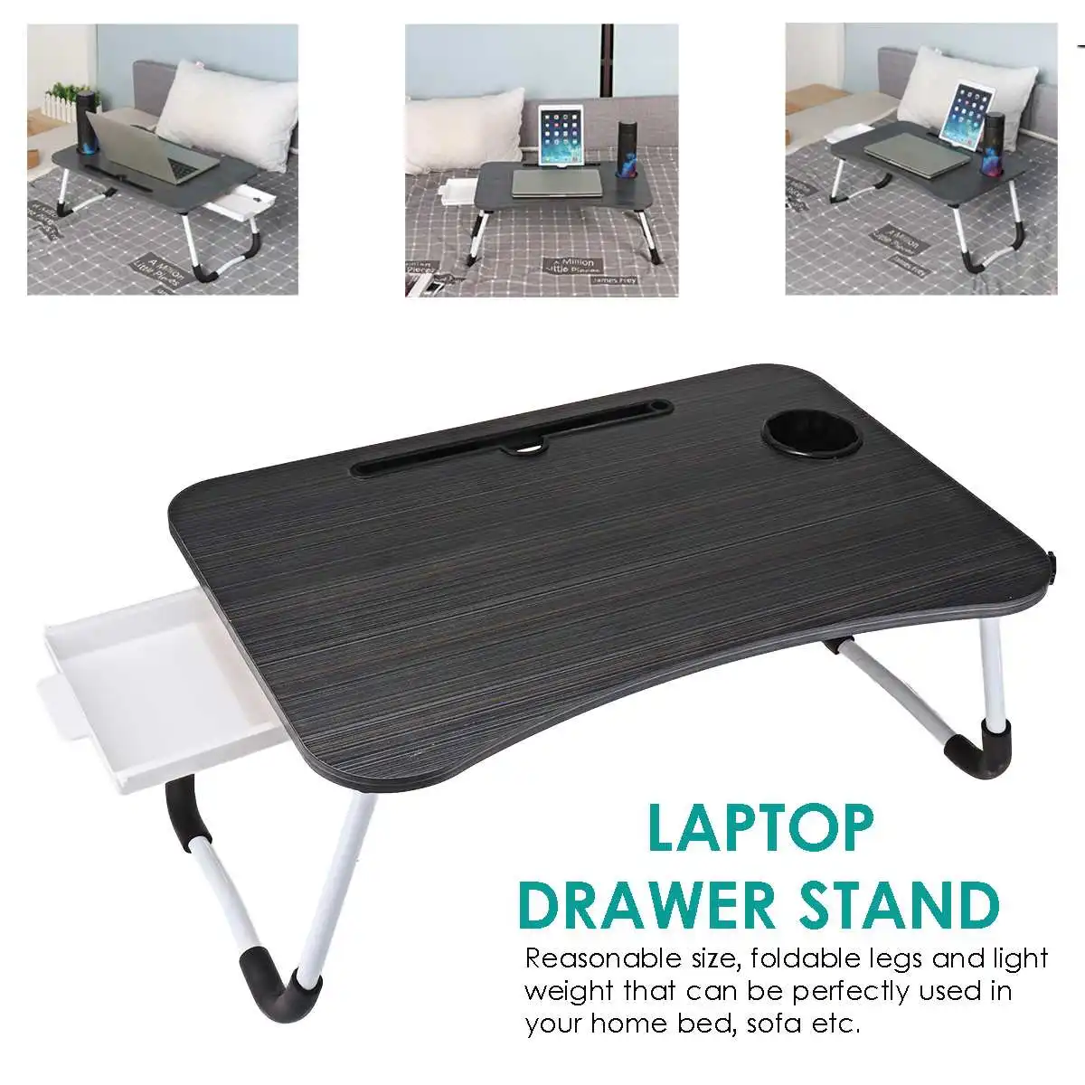 Hot Ticket Laptop Stand Table With Drawer Folding Ergonomic Design Stand Notebook Tray Desk For PC Ultrabook Netbook Tablet Hold
Hot Ticket Laptop Stand Table With Drawer Folding Ergonomic Design Stand Notebook Tray Desk For PC Ultrabook Netbook Tablet Hold