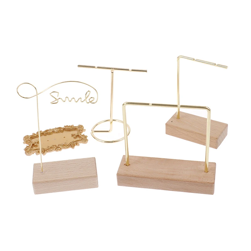 Wooden Jewelry Organizer Rack Bracelet Hanger Earring Holder Display Decoration Stand for Small Things Storage Items Exhibitor
Wooden Jewelry Organizer Rack Bracelet Hanger Earring Holder Display Decoration Stand for Small Things Storage Items Exhibitor