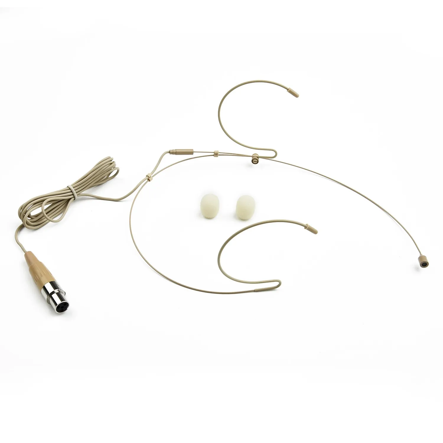 Accessory 2 X Microphone Cover - 45db±3db 2.0V-10V.DC TA4F Head Worn XLR 4 Pin Beige Cover Dual Earhook Useful
Accessory 2 X Microphone Cover - 45db±3db 2.0V-10V.DC TA4F Head Worn XLR 4 Pin Beige Cover Dual Earhook Useful