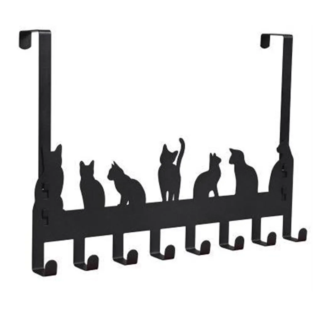 Over the Door Hooks Hanger - with 8 Hooks, Towel Hooks for Bathrooms,Bedrooms with Cat Decor, Hat Door Hanger
Over the Door Hooks Hanger - with 8 Hooks, Towel Hooks for Bathrooms,Bedrooms with Cat Decor, Hat Door Hanger