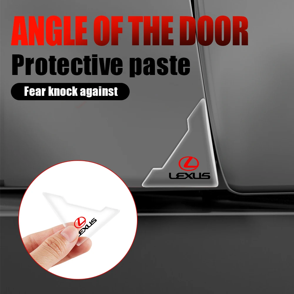 2Pcs Transparent Car Door Corner Cover Bumper Silicone Collision Anti-scratch Protector For Lexus Fsport Is 220d Nx300h Ct200h
2Pcs Transparent Car Door Corner Cover Bumper Silicone Collision Anti-scratch Protector For Lexus Fsport Is 220d Nx300h Ct200h