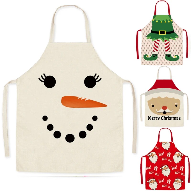 Linen Merry Christmas Apron Christmas Decorations for Home Kitchen Accessories Natal Navidad New Year Christmas Gifts
Linen Merry Christmas Apron Christmas Decorations for Home Kitchen Accessories Natal Navidad New Year Christmas Gifts