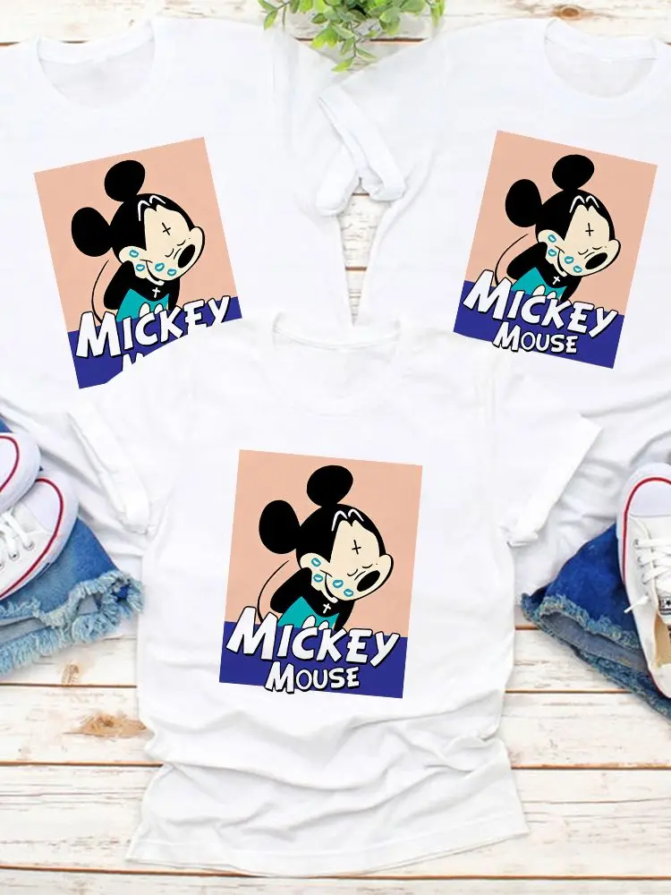Summer T Shirts Disney Mickey Mouse Popular Children Family Tops Women T-Shirts Mickey Trendy Tshirts Leisure Comfortable Funny
Summer T Shirts Disney Mickey Mouse Popular Children Family Tops Women T-Shirts Mickey Trendy Tshirts Leisure Comfortable Funny