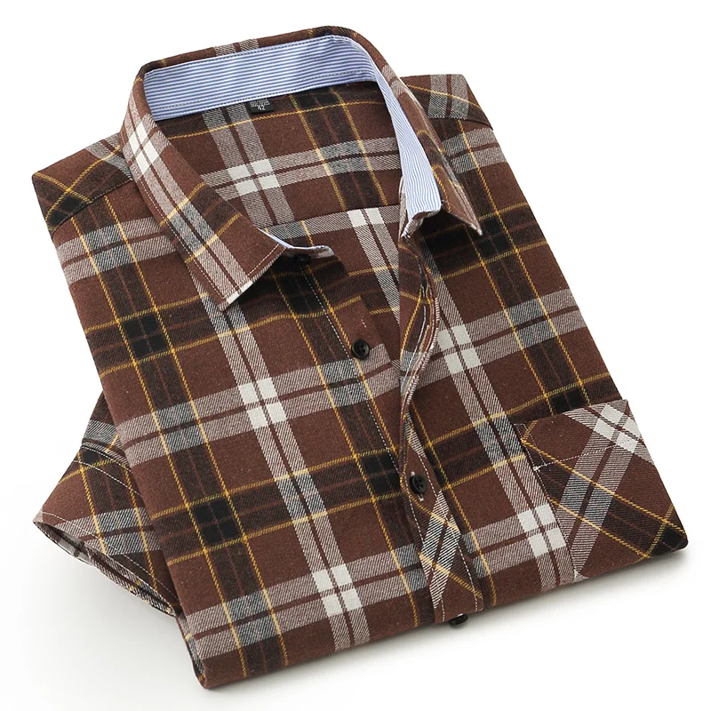 Plus Size 6XL 8XL 10XL Men Casual Plaid Classic Style Autumn Fashion Brushed Fabric Business Long Sleeve Shirt Male Brand
Plus Size 6XL 8XL 10XL Men Casual Plaid Classic Style Autumn Fashion Brushed Fabric Business Long Sleeve Shirt Male Brand