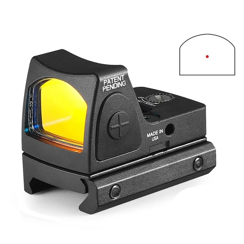 RMR Mini Tactical Red Dot Sight Collimator Rifle Reflex Sight Scope Fit 20mm Weaver Rail For Airsoft Hunting Holographic Scope
RMR Mini Tactical Red Dot Sight Collimator Rifle Reflex Sight Scope Fit 20mm Weaver Rail For Airsoft Hunting Holographic Scope