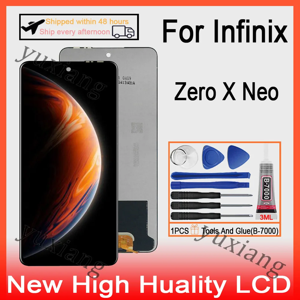 

6.78" Original New For Infinix Zero X Neo X6810 LCD Display Touch Screen Digitizer Replacement LCD With Frame