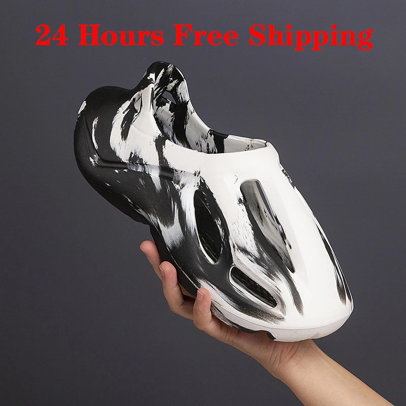 Unisex Beach Sandals EVA Women Men Hollow Garden Shoes Tie-dyed Designer Hole Slippers Sneakers Water Shoes Slip On Foam Runner
Unisex Beach Sandals EVA Women Men Hollow Garden Shoes Tie-dyed Designer Hole Slippers Sneakers Water Shoes Slip On Foam Runner