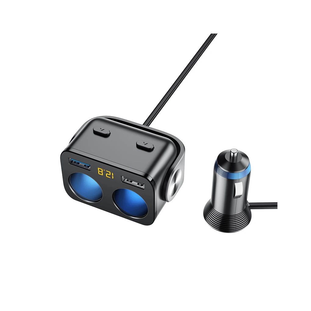 90W Universal Mobile Phone Fast Car Charger Indicator Light Portable Automotive Interior Smartphone Laptop Charging
90W Universal Mobile Phone Fast Car Charger Indicator Light Portable Automotive Interior Smartphone Laptop Charging
