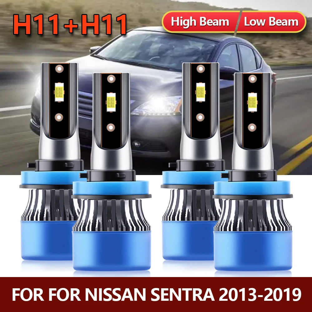 4x LED H11 H9 H8 Headlight Bulbs Combo High Low Car Bright CSP Turbo Lamps For Nissan Sentra 2013 2014 2015 2016 2017 2018 2019
4x LED H11 H9 H8 Headlight Bulbs Combo High Low Car Bright CSP Turbo Lamps For Nissan Sentra 2013 2014 2015 2016 2017 2018 2019