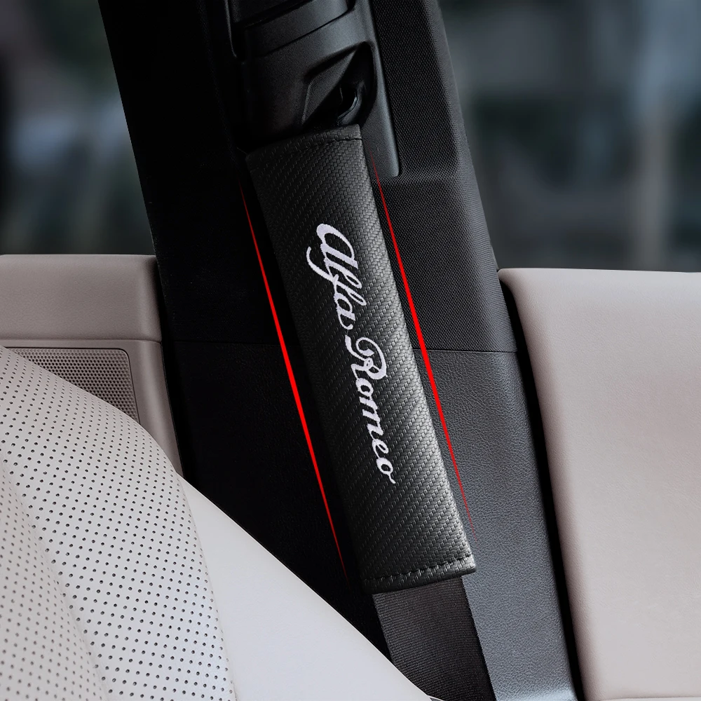 1PCS Car Seat Belt Pads Safety Shoulder Protective Cover Accessorie For Alfa Romeo giulia stelvio giulietta 159 147 156 166 GT
1PCS Car Seat Belt Pads Safety Shoulder Protective Cover Accessorie For Alfa Romeo giulia stelvio giulietta 159 147 156 166 GT
