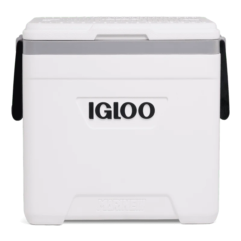 25 QT Marine Hard Sided Cooler, White (10.46" x 20.56" x 13.06")
25 QT Marine Hard Sided Cooler, White (10.46" x 20.56" x 13.06")