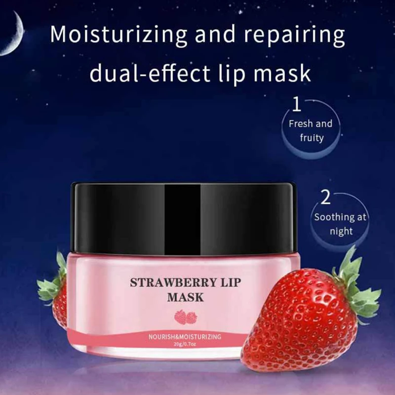 Увлажняющая питательная маска для губ, 20 г 
Увлажняющая питательная маска для губ, 20 г