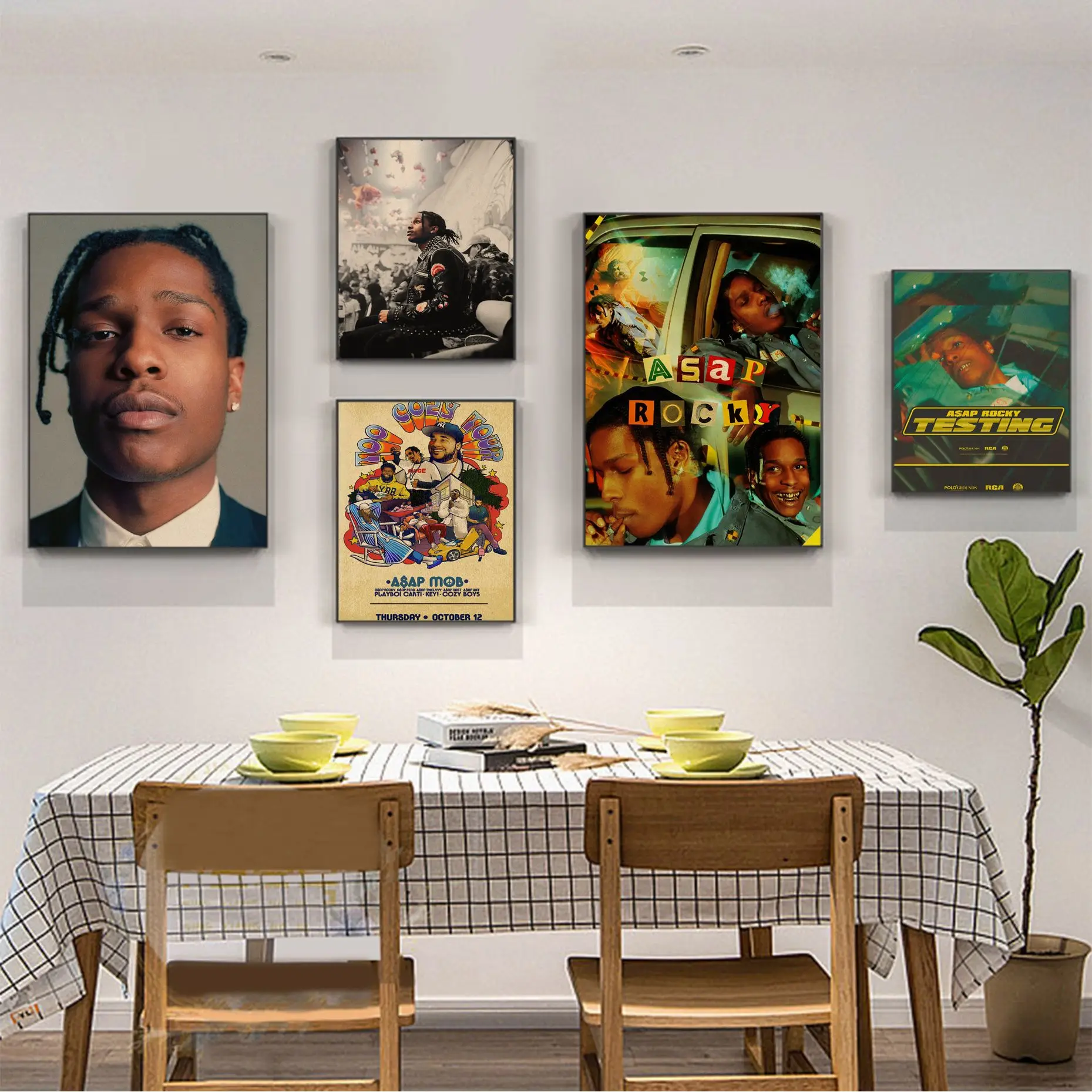 ASAP Rocky Rap Music Star Hip Hop Art Vintage Posters Vintage Room Bar Cafe Decor Aesthetic Art Wall Painting
ASAP Rocky Rap Music Star Hip Hop Art Vintage Posters Vintage Room Bar Cafe Decor Aesthetic Art Wall Painting