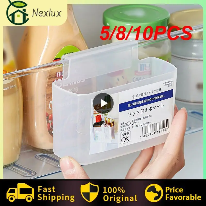 5/8/10PCS Refrigerator Storage Box Sundries Sorting Adjustable Refrigerator Storage Rack Hanging Multi-function Storage Box
5/8/10PCS Refrigerator Storage Box Sundries Sorting Adjustable Refrigerator Storage Rack Hanging Multi-function Storage Box