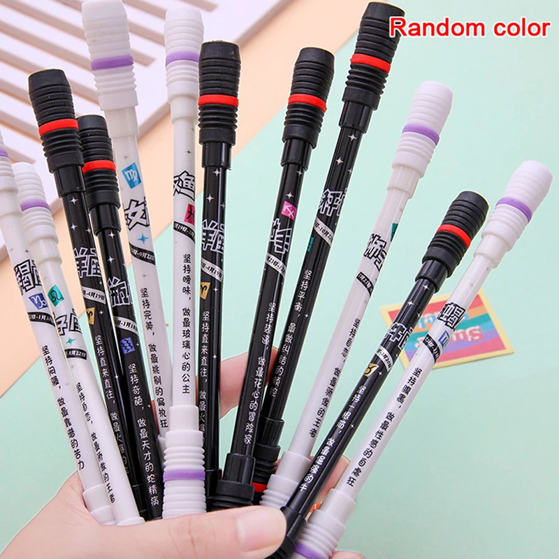 Cool Rotating LED Flash Gel Pen Catharsis And Relieve Pressure Gaming Spinning Pen Beginners Practice Pen Student Stationery Pen
Cool Rotating LED Flash Gel Pen Catharsis And Relieve Pressure Gaming Spinning Pen Beginners Practice Pen Student Stationery Pen