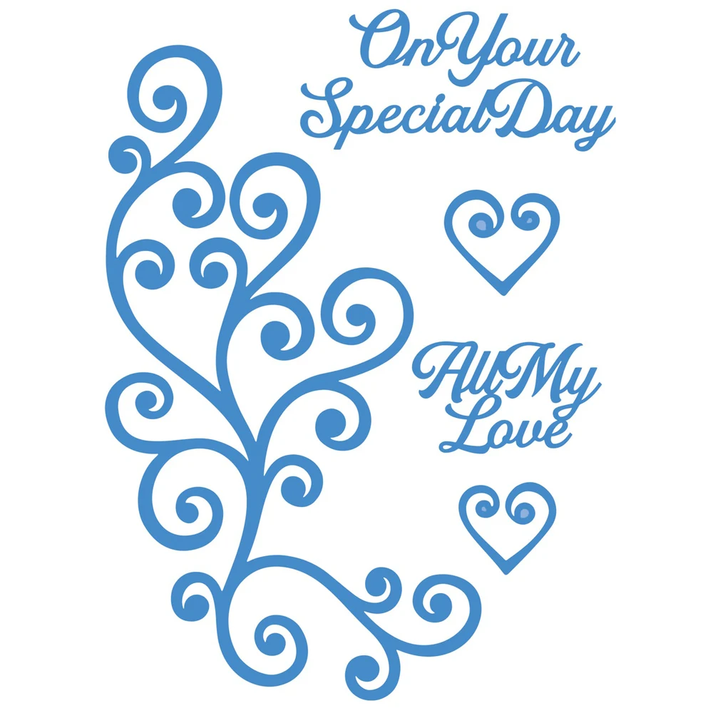 Love Leaf Metal Cutting Die Stencil for Diy Scrapbooking Album Decoration Embossing Die Cuts Template Mold Cards Making New 2023 
Love Leaf Metal Cutting Die Stencil for Diy Scrapbooking Album Decoration Embossing Die Cuts Template Mold Cards Making New 2023