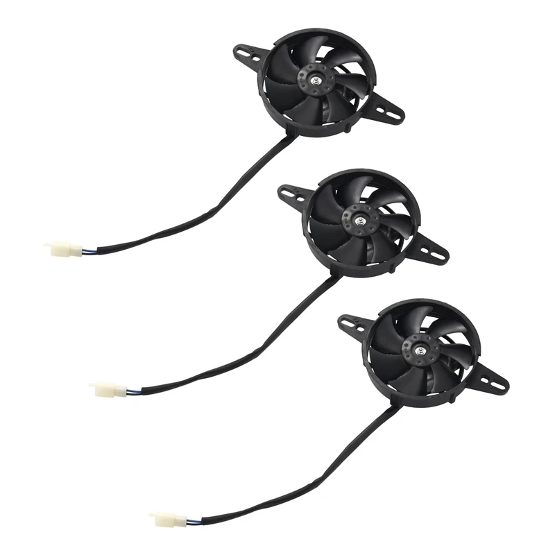 3X Oil Cooler Water Cooler New Electric Radiator Cooling Fan For Chinese Atv Quad Go Kart Buggy Motorcycle
3X Oil Cooler Water Cooler New Electric Radiator Cooling Fan For Chinese Atv Quad Go Kart Buggy Motorcycle