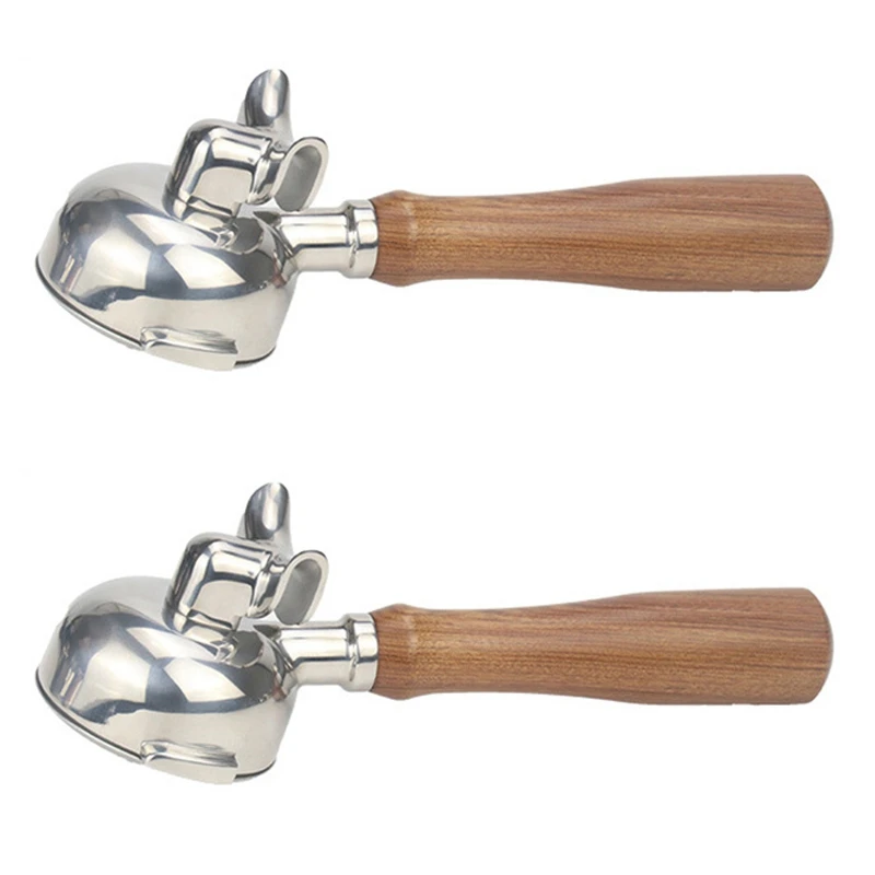 2X 58MM Coffee Machine Bottomless Filter Holder Portafilter For Rocket Expobar Double Mouth Universal E61
2X 58MM Coffee Machine Bottomless Filter Holder Portafilter For Rocket Expobar Double Mouth Universal E61