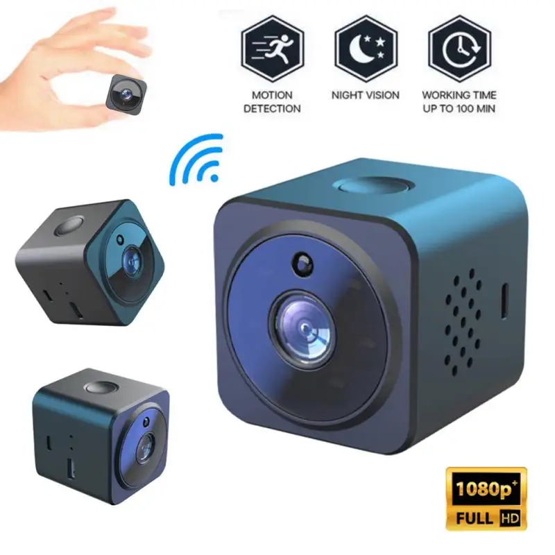 Mini Camera WiFi Camera 1080p HD Night Version Micro Voice Recorder Wireless Mini Camcorders Video Surveillance IP Square Camera
Mini Camera WiFi Camera 1080p HD Night Version Micro Voice Recorder Wireless Mini Camcorders Video Surveillance IP Square Camera