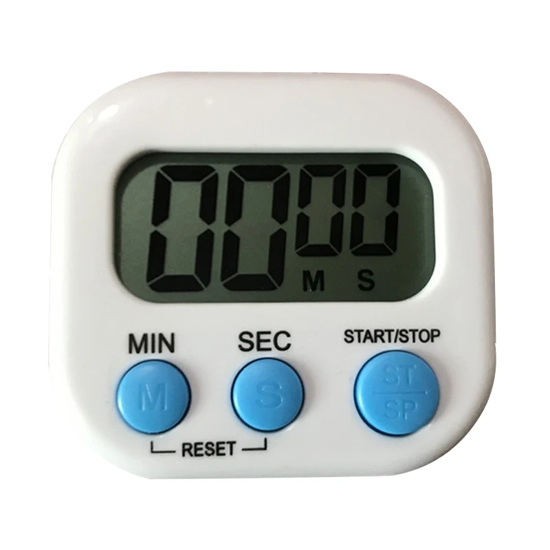 Digital Screen Kitchen Timer LCD Display Digital Baking Reminder Loud Alarm Timers Magnetic Rack Countdown Clock Cooking Tools
Digital Screen Kitchen Timer LCD Display Digital Baking Reminder Loud Alarm Timers Magnetic Rack Countdown Clock Cooking Tools