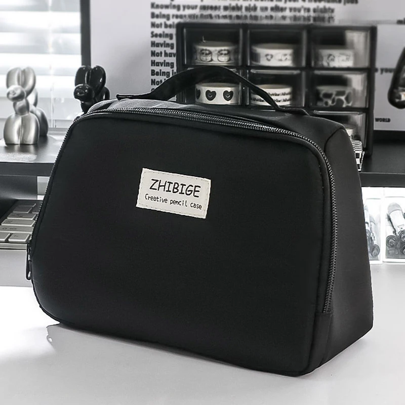 Сумка Для Хранения Большой Емкости С 9-слойным Футляром Для Ручек Минималистичный Дизайн Для Косметики И Организации Канцеляр...
Сумка Для Хранения Большой Емкости С 9-слойным Футляром Для Ручек Минималистичный Дизайн Для Косметики И Организации Канцеляр...