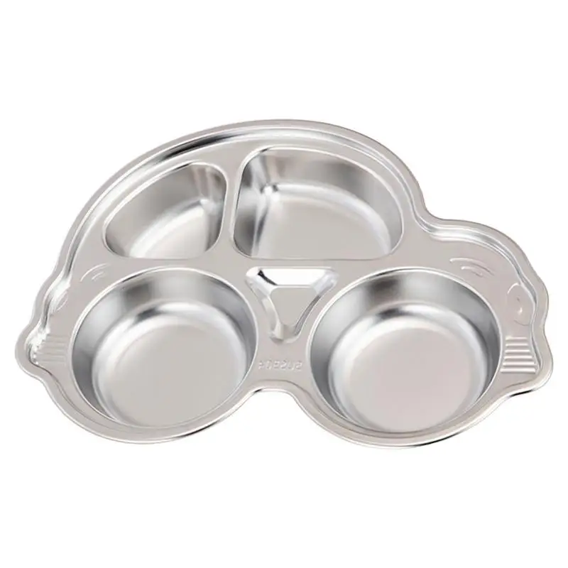 Divided Dinner Tray 304 Stainless Steel Plate Cartoon Dinner Plate Cute Plate Tableware Gift Dish For Baby Toddler Kids Eating
Divided Dinner Tray 304 Stainless Steel Plate Cartoon Dinner Plate Cute Plate Tableware Gift Dish For Baby Toddler Kids Eating