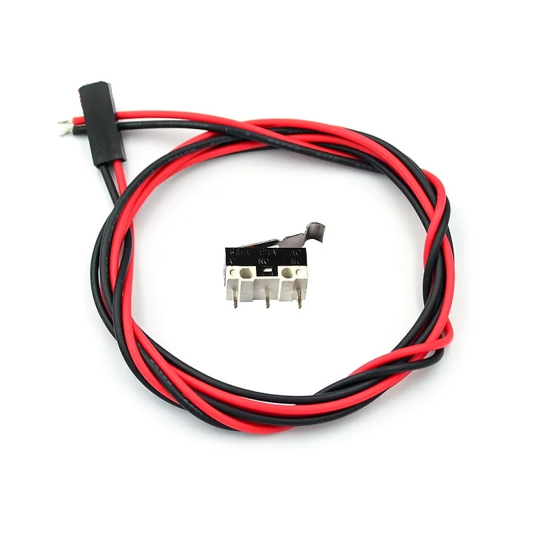 10 наборов/партия, оригинальный концевой переключатель MK7 MK8, сенсорный переключатель для путешествий, прямоугольный с проводом 70 см 2P Dupont для 3D принтера, аксессуары
10 наборов/партия, оригинальный концевой переключатель MK7 MK8, сенсорный переключатель для путешествий, прямоугольный с проводом 70 см 2P Dupont для 3D принтера, аксессуары