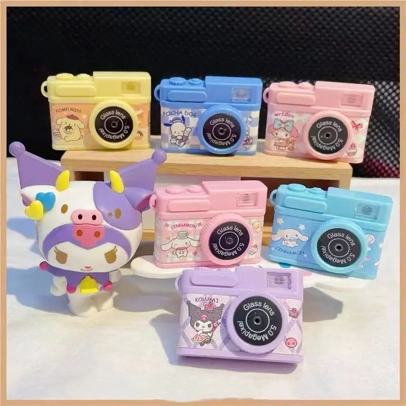 Hello Kitty Kawaii Sanrio Cinnamoroll Kuromi Keychain Anime Pendant Bag Ornament Accessories Flash Simulation Camera Girl Gift
Hello Kitty Kawaii Sanrio Cinnamoroll Kuromi Keychain Anime Pendant Bag Ornament Accessories Flash Simulation Camera Girl Gift
